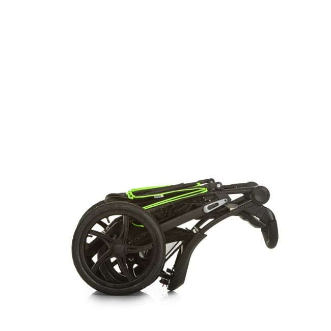 Carucior pentru jogging sau teren accidentant, Hauck, Runner, Black Neon Yellow EKDhk27406