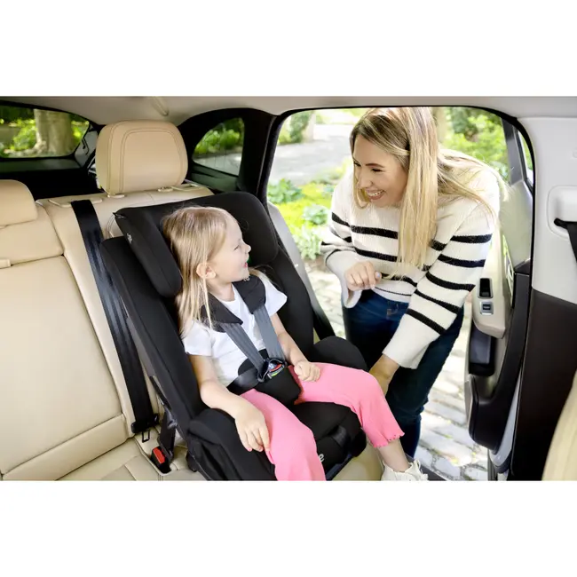 Joie - scaun auto fortifi r129 thunder, 76-145 cm, certificat r129 bbbc2303aathd000