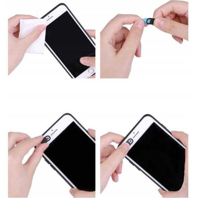 Protectie Webcam pentru laptop, telefon, tableta - set 3 buc Iso Trade MY4117 BBJMY4117_Negru