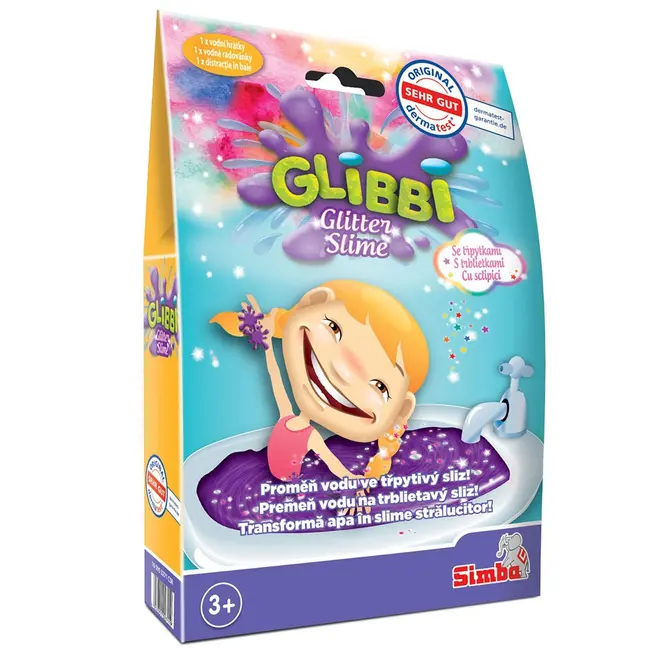 Pudra de baie simba glibbi glitter slime 150 g hubs105953271shr