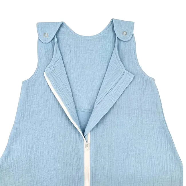 Sac de dormit copii 0.3 tog, din Muselina, Bluebird, 70 cm, 0.3 tog - Vara KDESDM70BLUEB