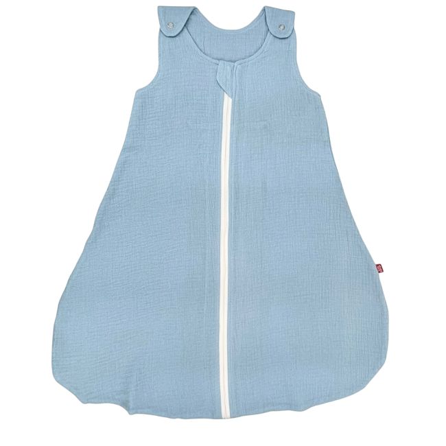 Sac de dormit copii 0.3 tog, din Muselina, Bluebird, 85 cm, 0.3 tog - Vara KDESDM85BLUEB