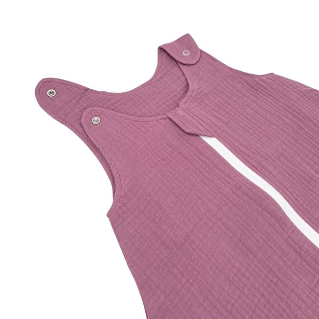 Sac de dormit copii 0.3 tog, din Muselina, Lavender, 85 cm, 0.3 tog - Vara KDESDM85LAVENDER