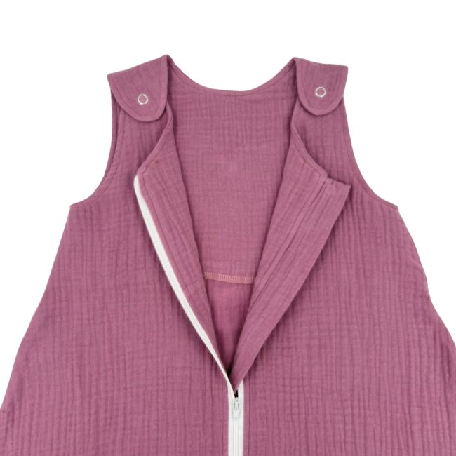Sac de dormit copii 0.3 tog, din Muselina, Lavender, 85 cm, 0.3 tog - Vara KDESDM85LAVENDER