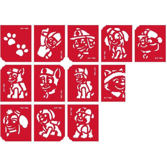 Set 12 sabloane pentru tatuaje temporare Paw Patrol Tytoo KKCSP4430059 BBJKKCSP4430059_Initiala