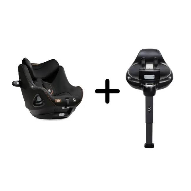 Set scaun auto rotativ i-size joie i-harbour signature eclipse, 40-105 cm + baza i-size i-base encore, testat adac si certificat r129 bbbc2104aaecl000set