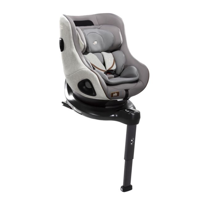 Set scaun auto rotativ i-size joie i-harbour signature oyster, 40-105 cm + baza i-size i-base encore, testat adac si certificat r129 bbbc2104aaoys000set