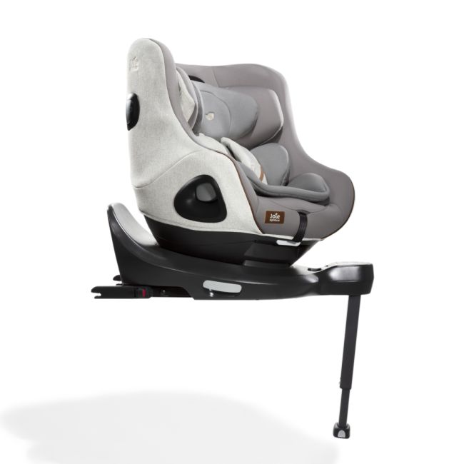 Set scaun auto rotativ i-size joie i-harbour signature oyster, 40-105 cm + baza i-size i-base encore, testat adac si certificat r129 bbbc2104aaoys000set
