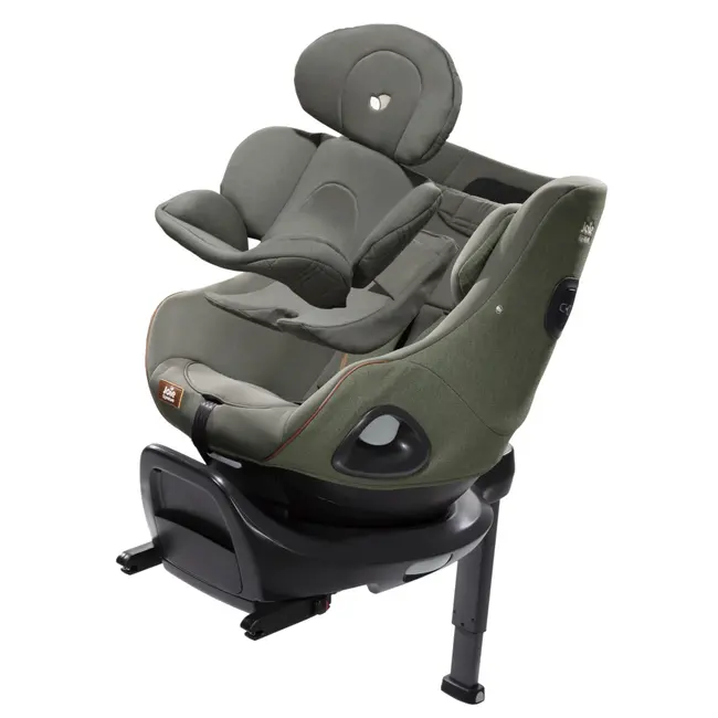 Set scaun auto rotativ i-size joie i-harbour signature pine, 40-105 cm + baza i-size i-base encore, testat adac si certificat r129 bbbc2104aapne000set