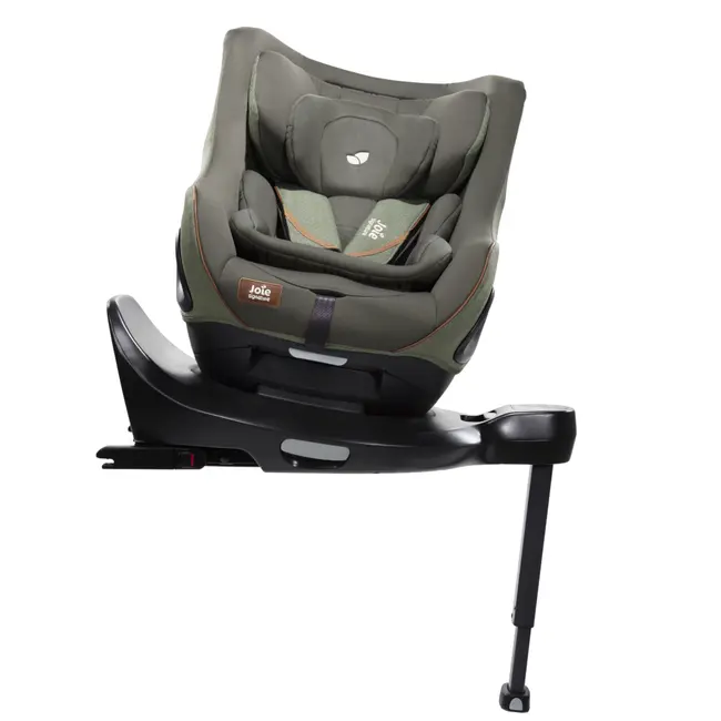 Set scaun auto rotativ i-size joie i-harbour signature pine, 40-105 cm + baza i-size i-base encore, testat adac si certificat r129 bbbc2104aapne000set