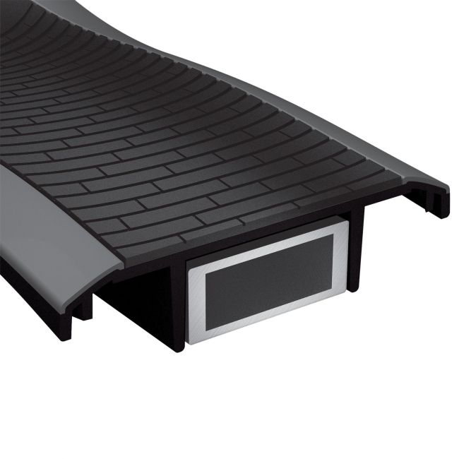 Trotineta globber flow 125 pliabila gri-negru funk473-120