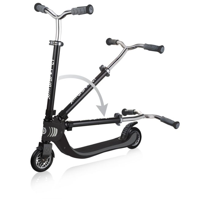 Trotineta globber flow 125 pliabila gri-negru funk473-120