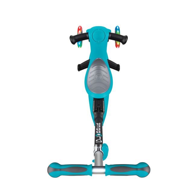 Trotineta globber go-up 4 in 1 deluxe lights turquoise funk646-105