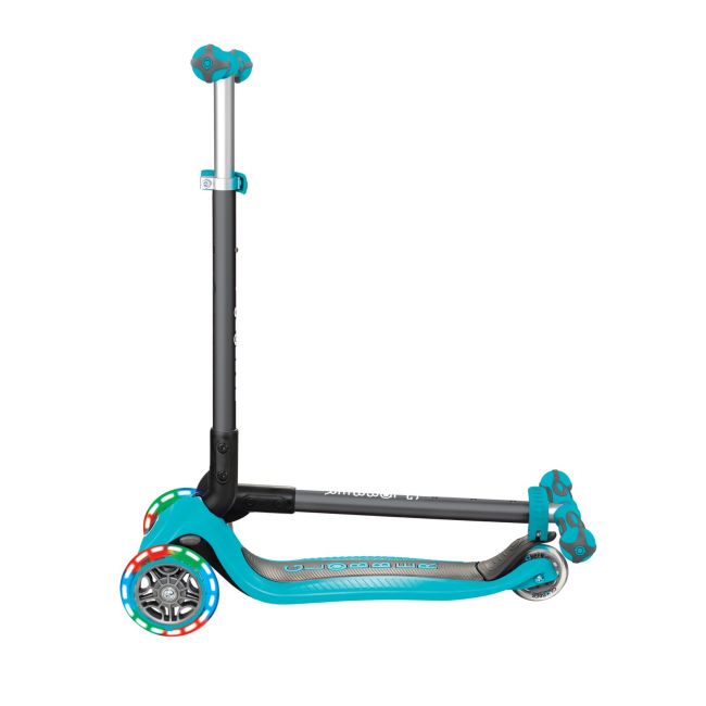 Trotineta globber go-up 4 in 1 deluxe lights turquoise funk646-105