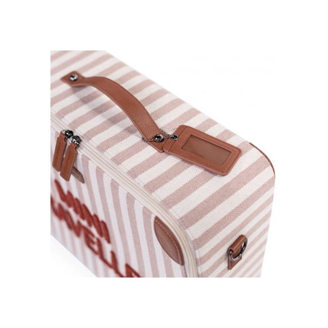 Valiza pentru copii Childhome Mini Traveller Nude Alb ERFCH-CWSCKSTNR