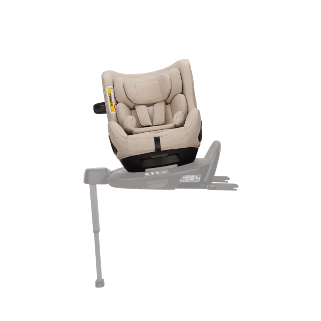 Nuna - scaun auto rotativ i-size todl next biscotti, 40-105 cm, testat adac bbbse10315bisgl