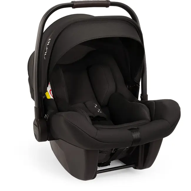 Nuna - set scoica auto i-size pipa lite caviar r129 + baza isofix base next i-size pentru pipa lite bbbcs08500cvrglset