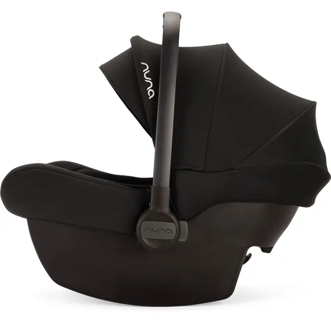 Nuna - set scoica auto i-size pipa lite caviar r129 + baza isofix base next i-size pentru pipa lite bbbcs08500cvrglset