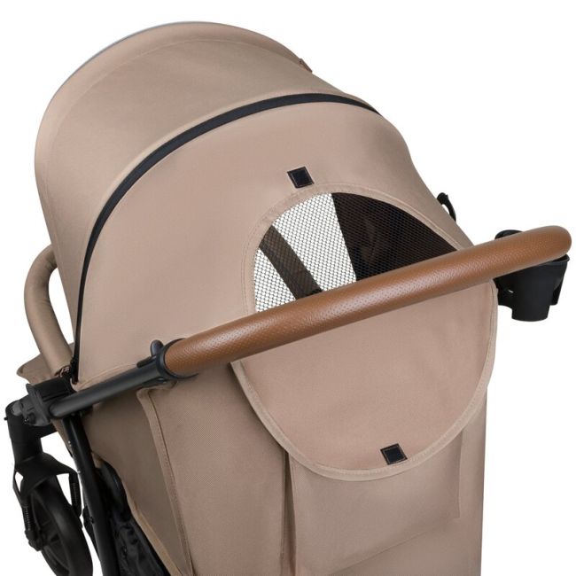 Carucior sport, Lionelo, Annet Plus, De la nastere, Cu accesorii si capotina XXL reglabila, 0 - 22 Kg, Conform cu standardele europene de securitate EN1888-1 si EN1888-2, Bej BYNLO-ANNET_PLUS_BEIGE_SAND