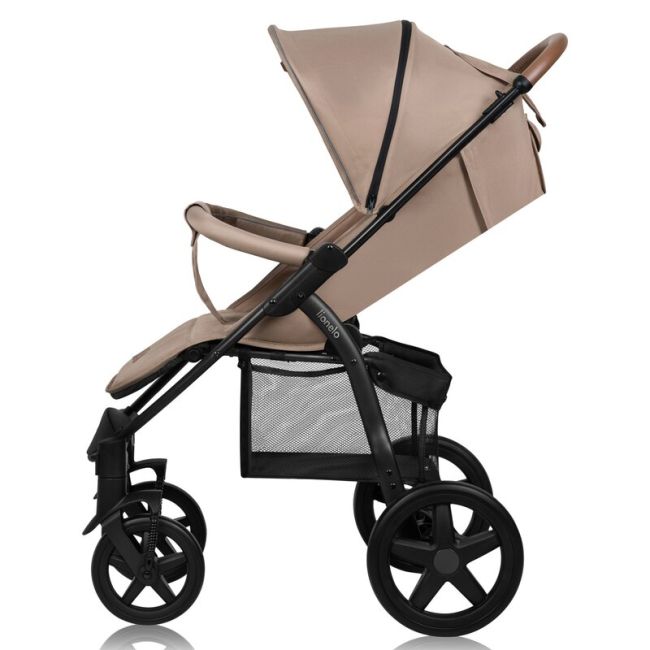 Carucior sport, Lionelo, Annet Plus, De la nastere, Cu accesorii si capotina XXL reglabila, 0 - 22 Kg, Conform cu standardele europene de securitate EN1888-1 si EN1888-2, Bej BYNLO-ANNET_PLUS_BEIGE_SAND