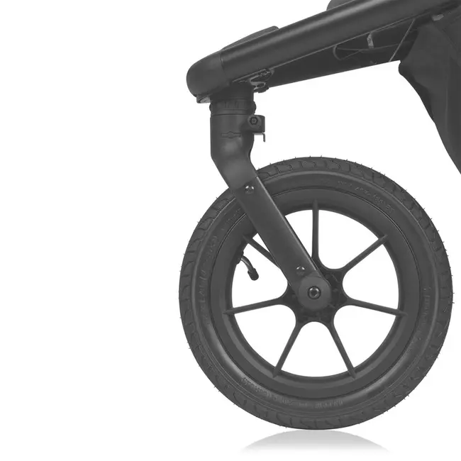 Carucior sport, Lionelo, Azura, Cu 3 roti, Cu baldachin XXL impermeabil, Pliere compacta, Pana la 22 kg, 6-48 luni, Conform cu standardele europene de securitate EN1888-1 si EN1888-2, Negru BYNLO-AZURA_BLACK_ONYX