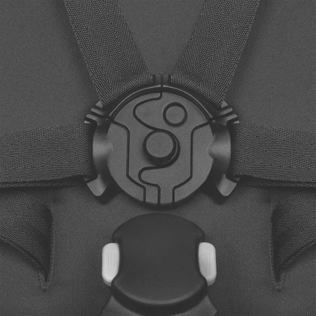 Carucior sport, Lionelo, Azura, Cu 3 roti, Cu baldachin XXL impermeabil, Pliere compacta, Pana la 22 kg, 6-48 luni, Conform cu standardele europene de securitate EN1888-1 si EN1888-2, Negru BYNLO-AZURA_BLACK_ONYX