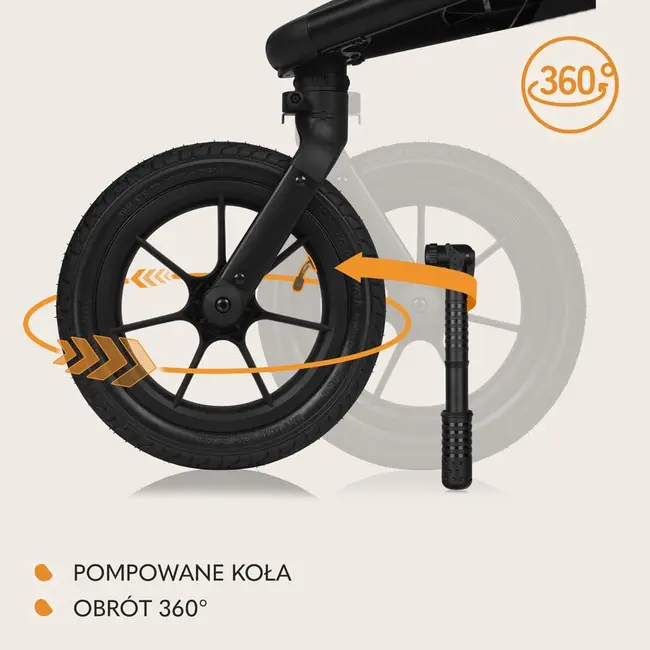 Carucior sport, Lionelo, Azura, Cu 3 roti, Cu baldachin XXL impermeabil, Pliere compacta, Pana la 22 kg, 6-48 luni, Conform cu standardele europene de securitate EN1888-1 si EN1888-2, Negru BYNLO-AZURA_BLACK_ONYX