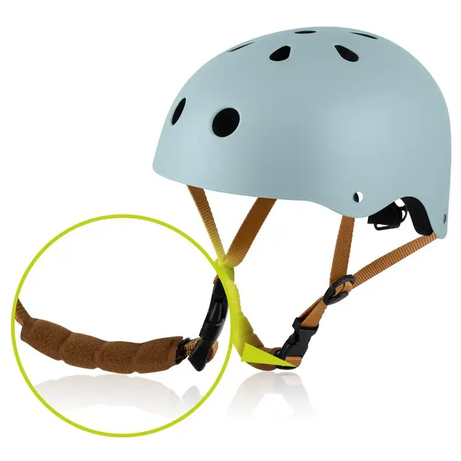 Casca pentru copii, Lionelo, Reglabila 50-56 cm, Din ABS si EPS, Conform cu standardul EN1078, Albastru BYNLO-HELMET_BLUE_SKY
