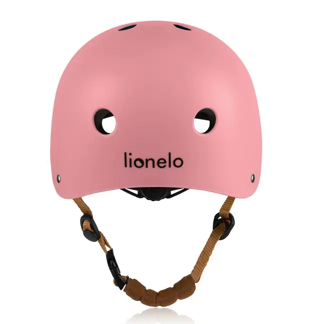 Casca pentru copii, Lionelo, Reglabila 50-56 cm, Din ABS si EPS, Conform cu standardul EN1078, Roz BYNLO-HELMET_PINK_ROSE