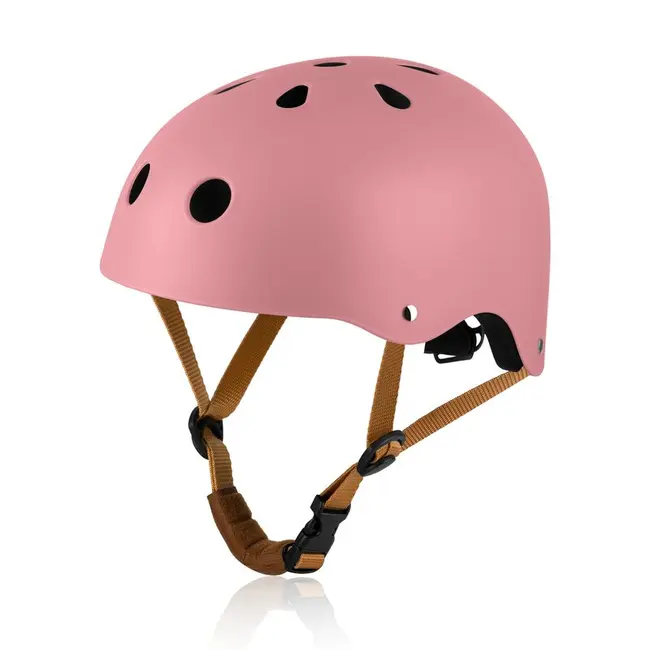 Casca pentru copii, Lionelo, Reglabila 50-56 cm, Din ABS si EPS, Conform cu standardul EN1078, Roz BYNLO-HELMET_PINK_ROSE