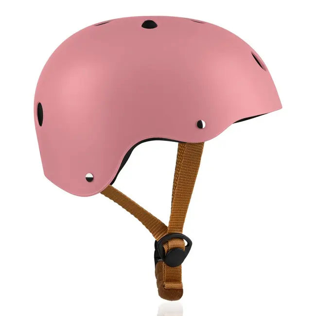 Casca pentru copii, Lionelo, Reglabila 50-56 cm, Din ABS si EPS, Conform cu standardul EN1078, Roz BYNLO-HELMET_PINK_ROSE