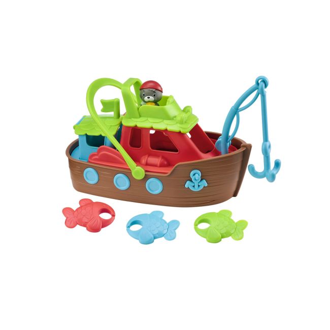 Jucarie 3 in 1 - barcute pentru baie cu figurina morsa klr700502