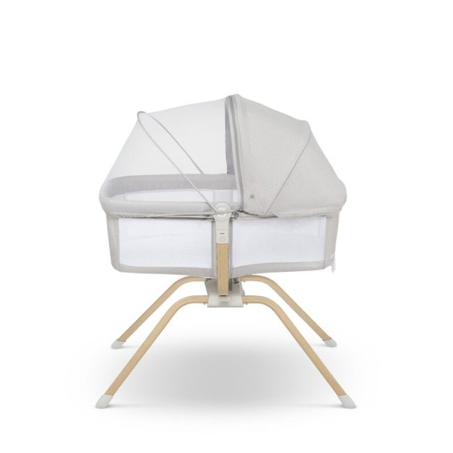 Patut balansoar, Lionelo, Malin Evo, 3 in 1, Pliabil, 0-9 kg, Geanta Transport, Asamblare Rapida, Ultra-Usor, Conform cu standardele europeane de securitate EN1130 si EN16890, Bej BYNLO-MALIN_EVO_BEIGE_NATURAL