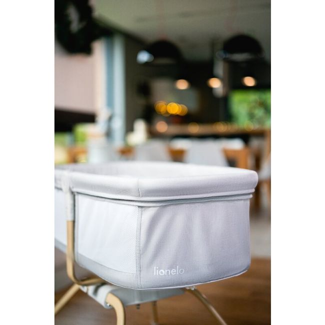 Patut balansoar, Lionelo, Malin Evo, 3 in 1, Pliabil, 0-9 kg, Geanta Transport, Asamblare Rapida, Ultra-Usor, Conform cu standardele europeane de securitate EN1130 si EN16890, Bej BYNLO-MALIN_EVO_BEIGE_NATURAL