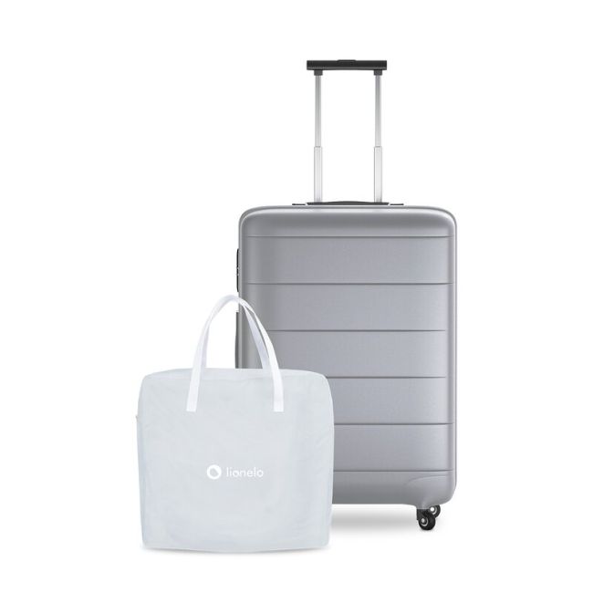 Patut balansoar, Lionelo, Malin Evo, 3 in 1, Pliabil, 0-9 kg, Geanta Transport, Asamblare Rapida, Ultra-Usor, Conform cu standardele europeane de securitate EN1130 si EN16890, Bej BYNLO-MALIN_EVO_BEIGE_NATURAL