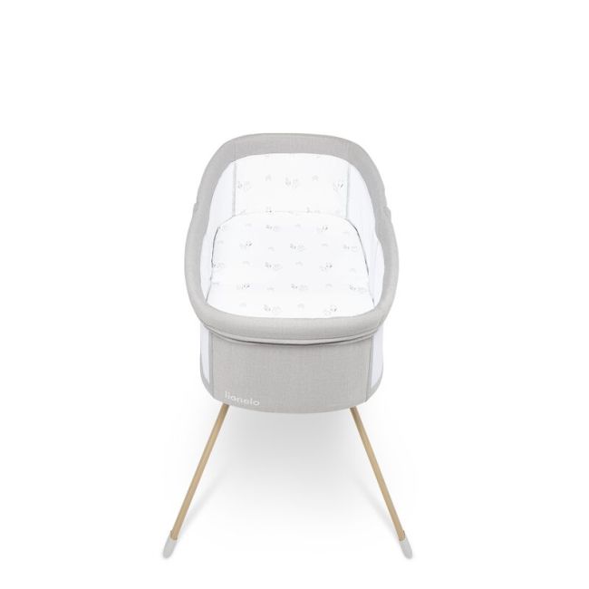 Patut balansoar, Lionelo, Malin Evo, 3 in 1, Pliabil, 0-9 kg, Geanta Transport, Asamblare Rapida, Ultra-Usor, Conform cu standardele europeane de securitate EN1130 si EN16890, Bej BYNLO-MALIN_EVO_BEIGE_NATURAL