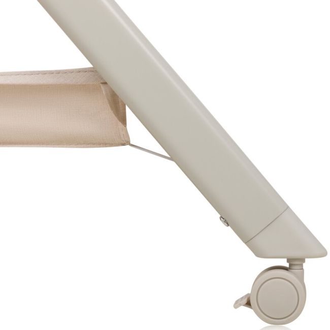 Patut co-sleeper, Lionelo, Leonie Plus, Pliabil, Cu sistem de leganare, Cu setare unghiulara, Reglabil in 6 pozitii pe inaltime, Conform cu standardele europeane de securitate EN1130 si EN16890, Bej BYNLO-LEONIE_PLUS_BEIGE_SAND