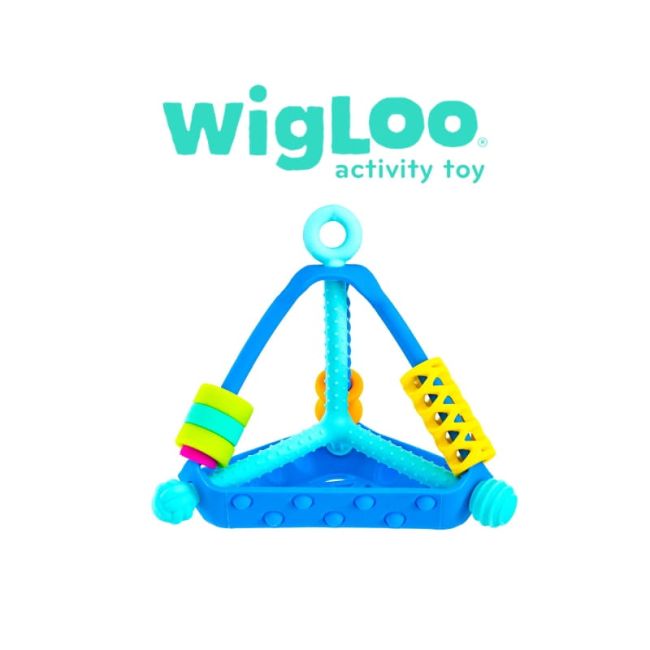 Piramida senzoriala din silicon pentru bebelusi wigloo mobiwig1