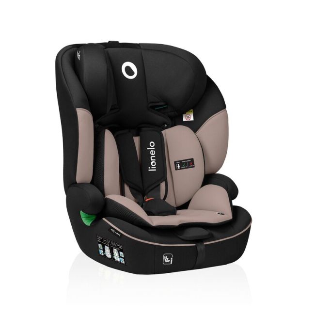 Scaun auto, Lionelo, Levi i-Size, Universal, Instalare FWF, Cu tetiera reglabila in 10 pozitii, Cu spatar detasabil, 76-150 cm, Conform cu R129, Bej BYNLO-LEVI_I-SIZE_BEIGE_LATTE