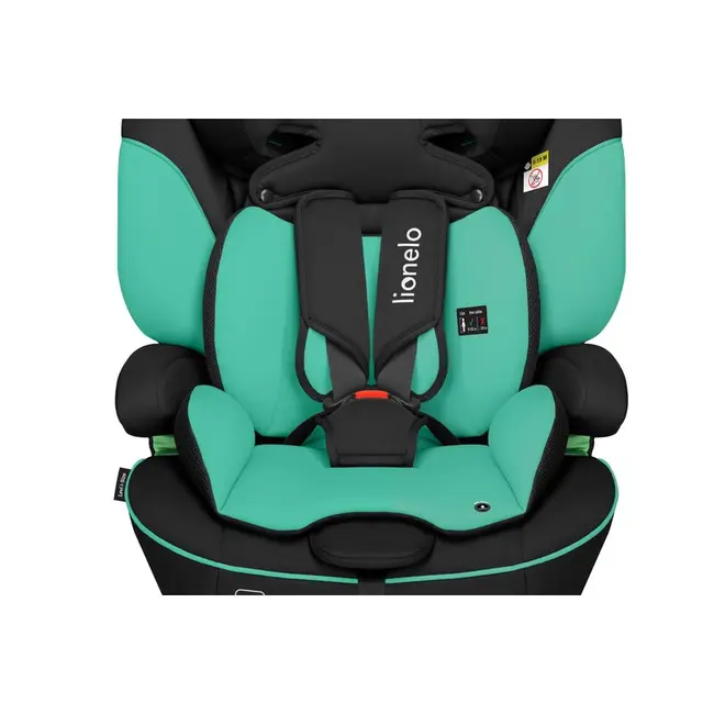Scaun auto, Lionelo, Levi i-Size, Universal, Instalare FWF, Cu tetiera reglabila in 10 pozitii, Cu spatar detasabil, 76-150 cm, Conform cu R129, Verde BYNLO-LEVI_I-SIZE_GREEN_EMERALD