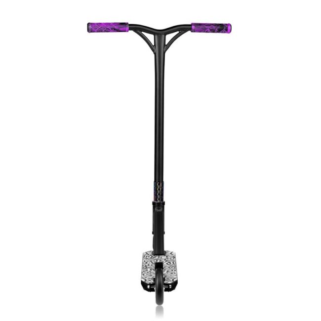 Trotineta, Lionelo, Whizz, Pentru Acrobatii, Rulmenti ABEC-9, Sistemul de compresie IHC 9, 20 - 100 kg, Conform cu standardul european de securitate EN14619, Multicolor BYNLO-WHIZZ_NEO_BLACK_CARBON_MULTICOLOR