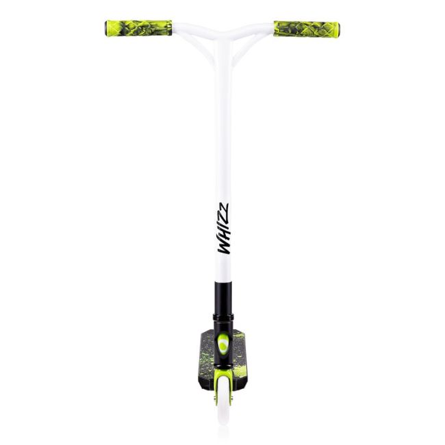 Trotineta, Lionelo, Whizz, Pentru Acrobatii, Rulmenti ABEC-9, Sistemul de compresie IHC 9, 20 - 100 kg, Conform cu standardul european de securitate EN14619, Verde/Negru BYNLO-WHIZZ_GREEN_LIME_BLACK