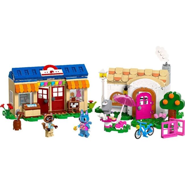 LEGO ANIMAL CROSSING NOOK S CRANNY SI CASA LUI ROSIE 77050 VIVLEGO77050