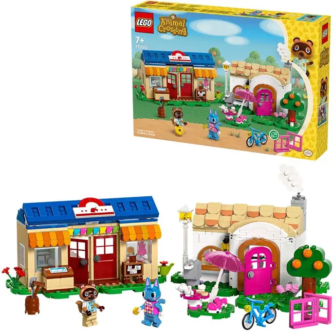 LEGO ANIMAL CROSSING NOOK S CRANNY SI CASA LUI ROSIE 77050 VIVLEGO77050