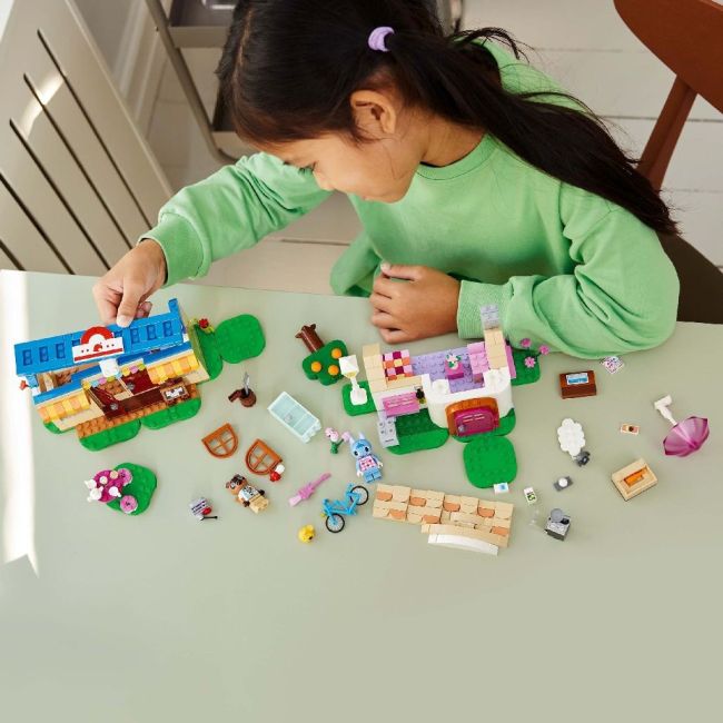LEGO ANIMAL CROSSING NOOK S CRANNY SI CASA LUI ROSIE 77050 VIVLEGO77050