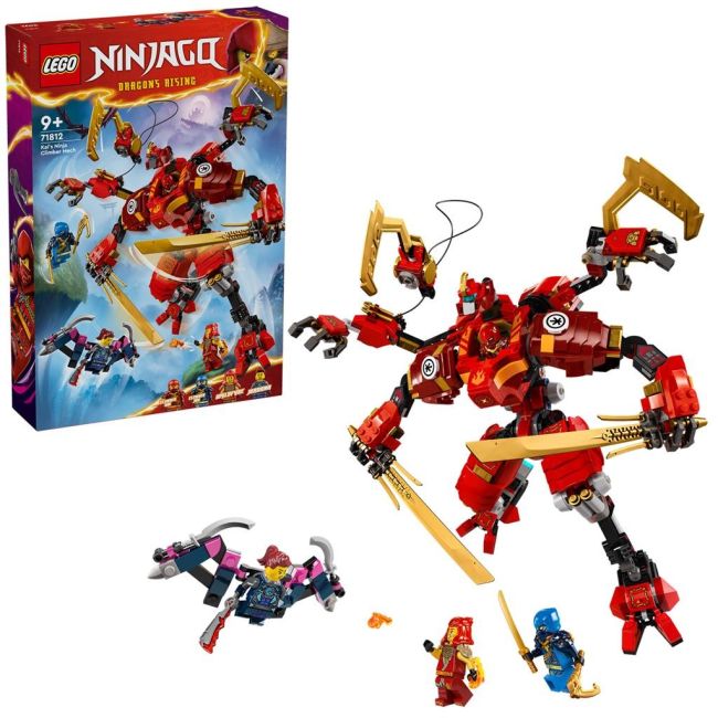 LEGO NINJAGO ROBOTUL NINJA CATARATOR AL LUI KAI 71812 VIVLEGO71812