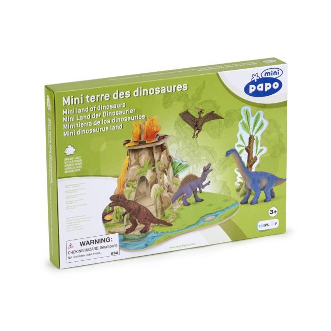 PAPO MINI DISPLAY TINUTUL DINOZAURILOR VIVPapo33104