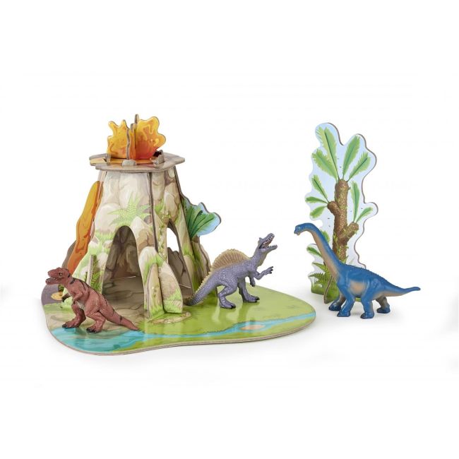 PAPO MINI DISPLAY TINUTUL DINOZAURILOR VIVPapo33104