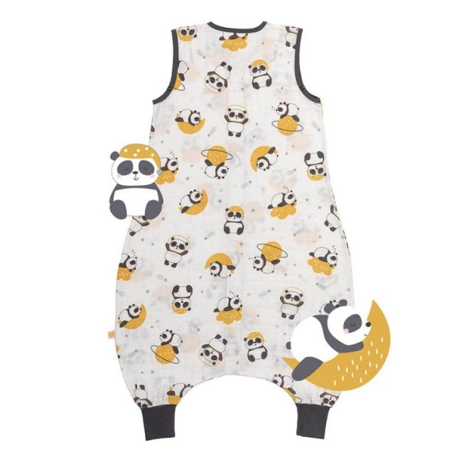 Sac de dormit cu picioruse Bamboo Panda 100 cm 0.5 Tog BBXCJ783-05FW
