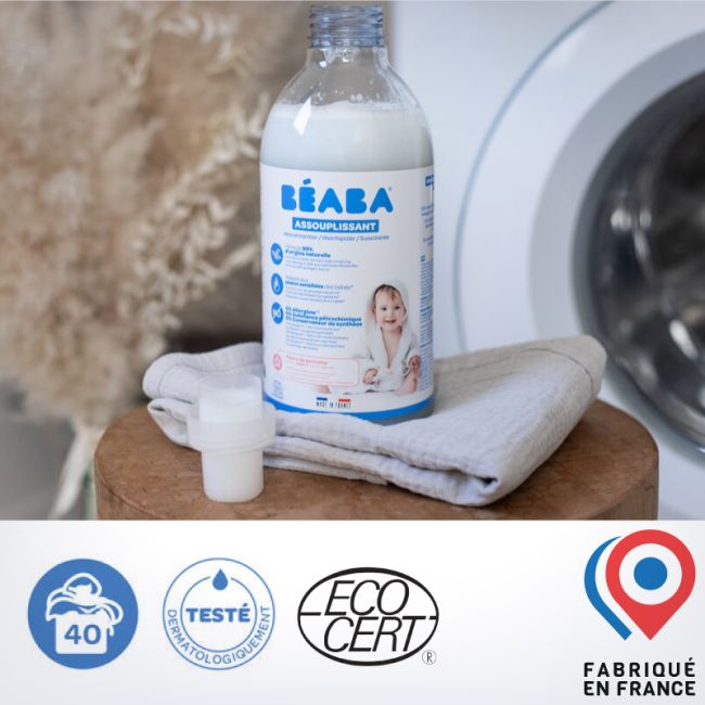 Balsam de rufe Beaba Flori de Mar 1 L 40 spalari, Certificat Ecocert ERFB910010